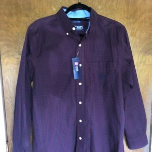 Men’s long sleeve button down shirt